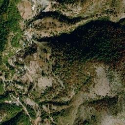 Cañón de Vacas map(satellite map)