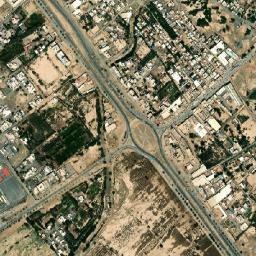 Al Khābūrah map(satellite map)