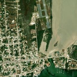 La Pesca map(satellite map)