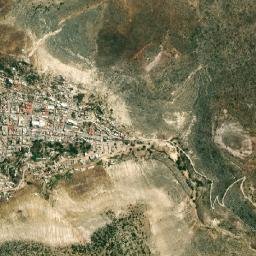 Real de Catorce map(satellite map)