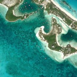 Satellite view of Stocking Island Oceanside