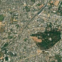 Modasa map(satellite map)