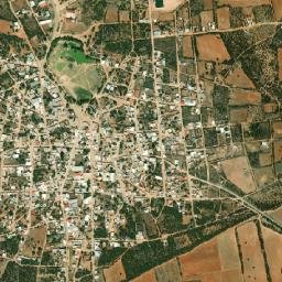 El Rucio map(satellite map)