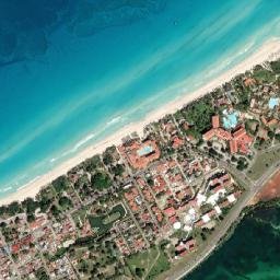 Varadero map(satellite map)