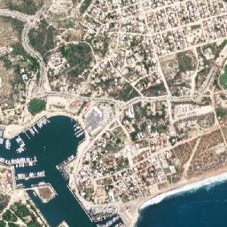 La Playa map(satellite map)