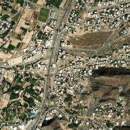 Bahlā’ map(satellite map)