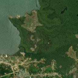 Cabañas map(satellite map)