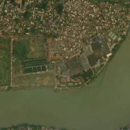 Shyamnagar West Bengal map(satellite map)