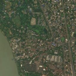 Barrackpore map(satellite map)
