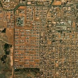Zouerate map(satellite map)