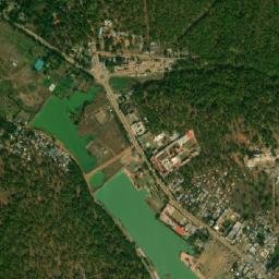 Amarkantak map(satellite map)