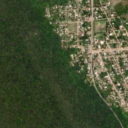 El Abra map(satellite map)