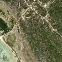 Abraham’s Bay map(satellite map)