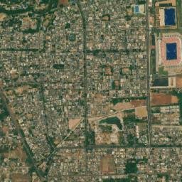 Banposh map(satellite map)
