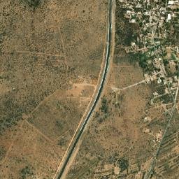 Agua Señora map(satellite map)