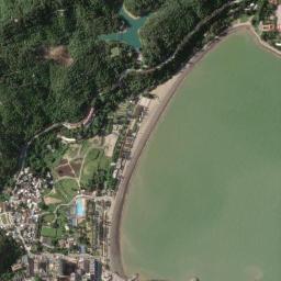 Satellite view of Hac Sa Beach