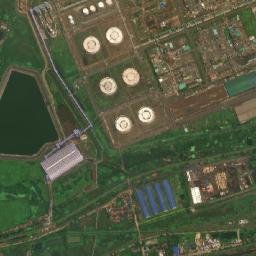Haldia map(satellite map)