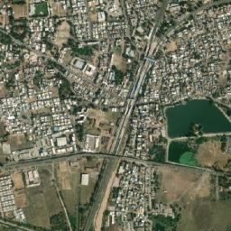 Karjan map(satellite map)