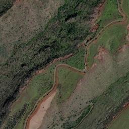 Kauai County map(satellite map)