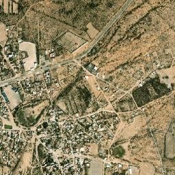 Cerro Gordo map(satellite map)