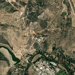 Los Arquitos map(satellite map)