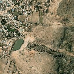 La Escondida map(satellite map)