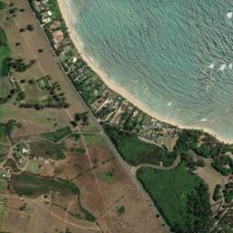 Satellite view of Moku‘Auia Beach