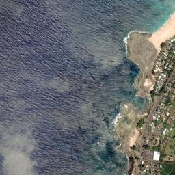 Pupukea map(satellite map)