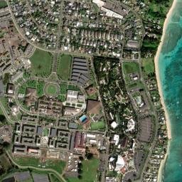 Lā‘ie map(satellite map)