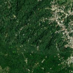 Aquismón map(satellite map)