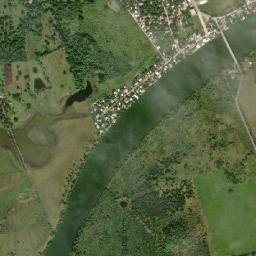 Cucharas map(satellite map)
