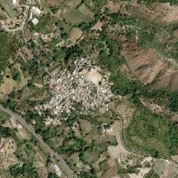 La Fortuna map(satellite map)
