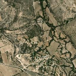 La Parrita map(satellite map)