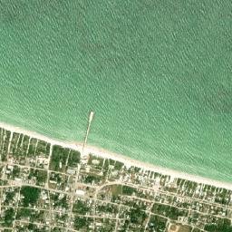 El Cuyo map(satellite map)