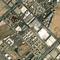 Al Mahjar map(satellite map)