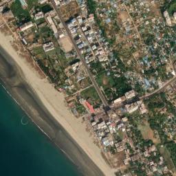 Satellite view of Coxs Bazar 2