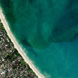 Kailua map(satellite map)