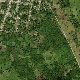 Dzonot Carretero map(satellite map)