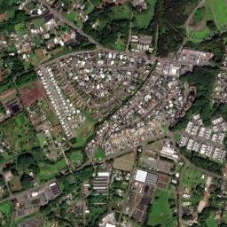 Waimanalo map(satellite map)