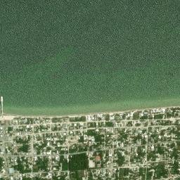 Telchac Puerto map(satellite map)