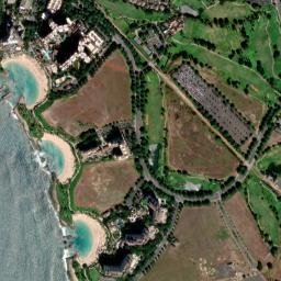 Ko Olina map(satellite map)