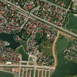 Vĩnh Yên map(satellite map)