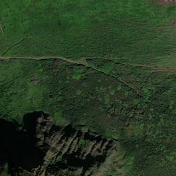 Kalawao County map(satellite map)