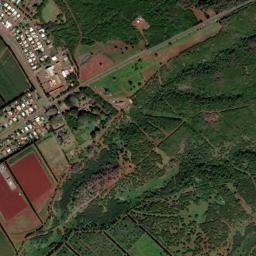 Kualapu‘u map(satellite map)