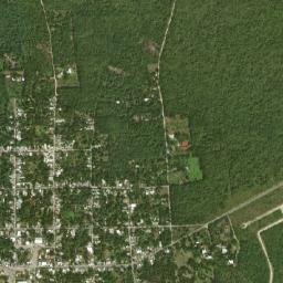 Chicxulub Pueblo map(satellite map)