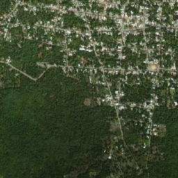 Komchén map(satellite map)