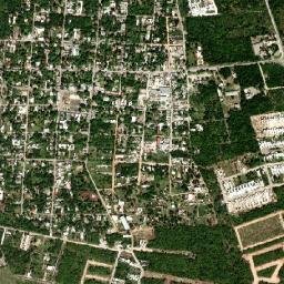 Dzityá map(satellite map)