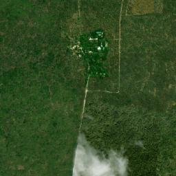 Cholul Cantón map(satellite map)