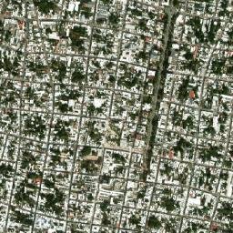 Mérida map(satellite map)