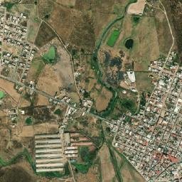 Pegueros map(satellite map)